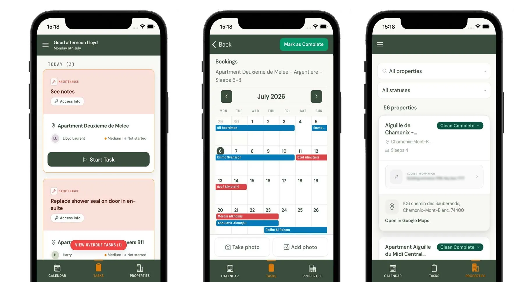 OpsHub mobile app on a phone